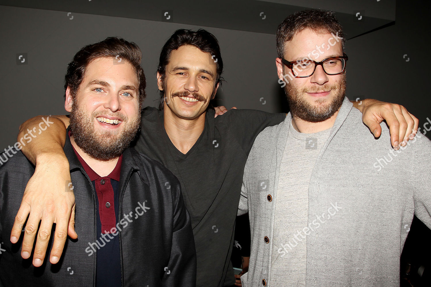Jonah Hill James Franco Seth Rogen Editorial Stock Photo - Stock Image
