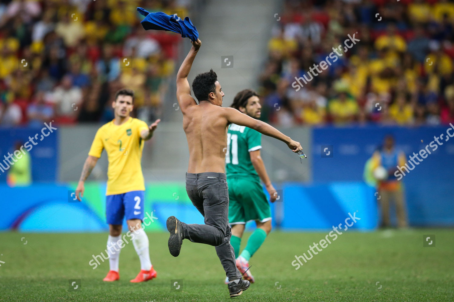 Brazil Iraq During Game Second Round Editorial Stock Photo Stock