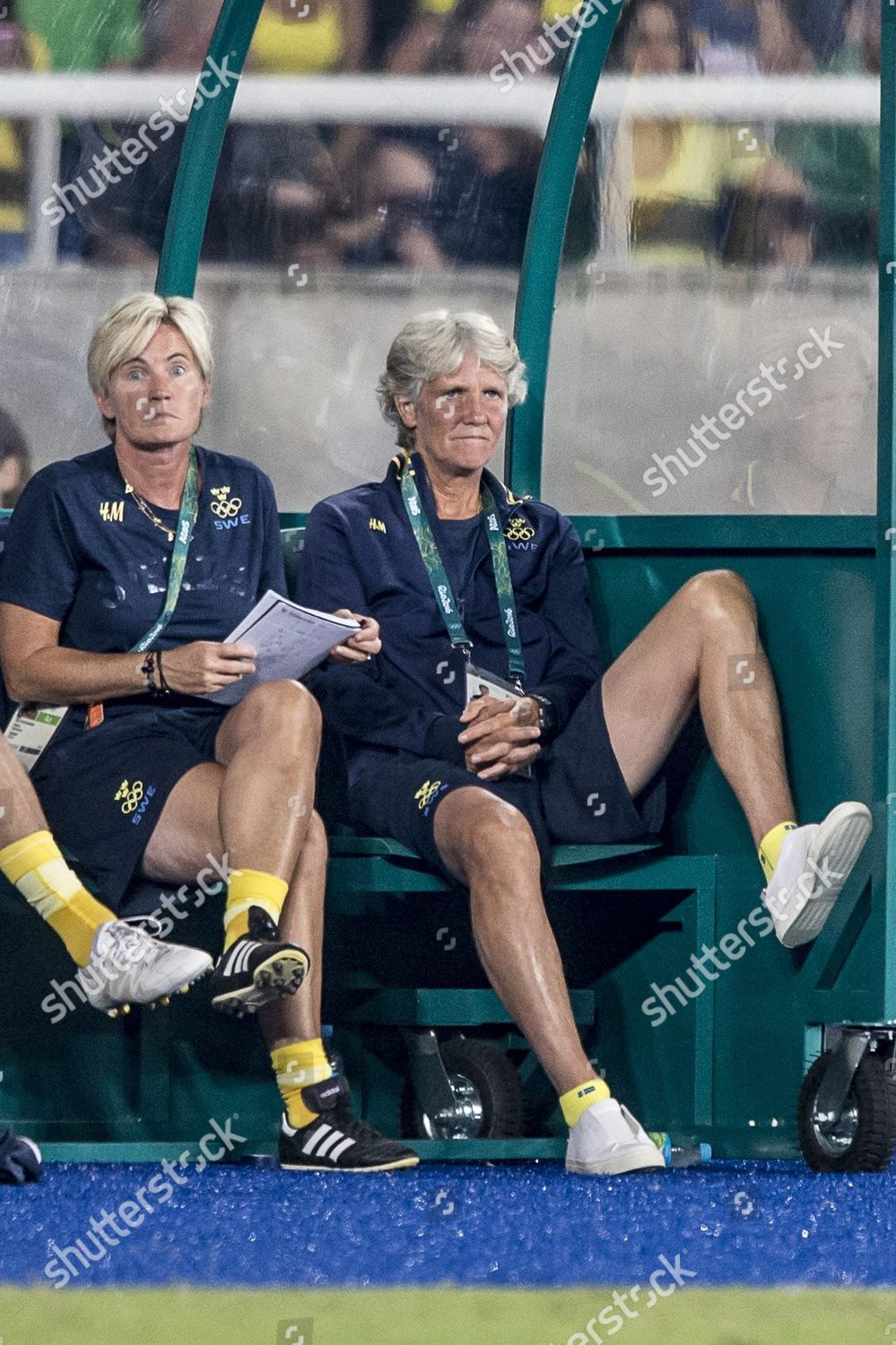 Brazil V Sweden Lilie Persson Pia Sundhage Editorial Stock Photo Stock Image Shutterstock