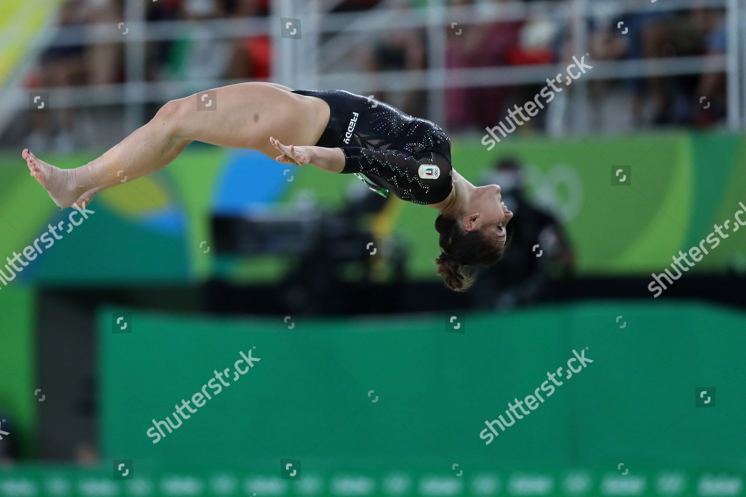 Erika Fasana Italy Action During Womens Floor Editorial Stock