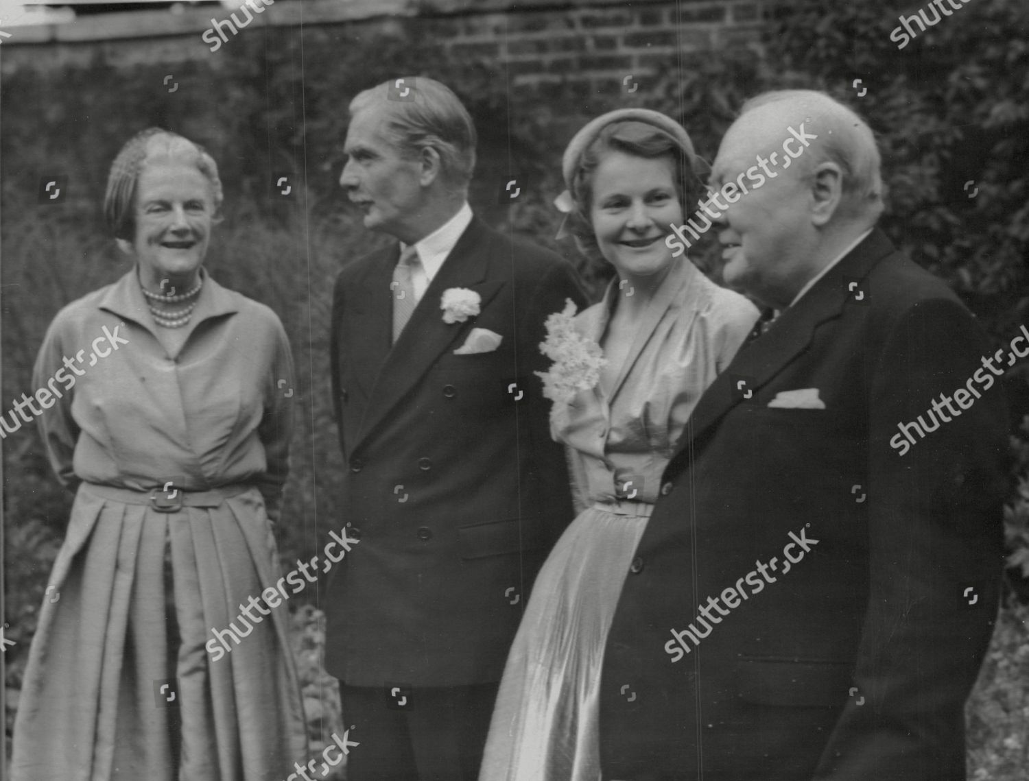 Anthony Eden Wife Clarissa On Their Editorial Stock Photo - Stock Image ...