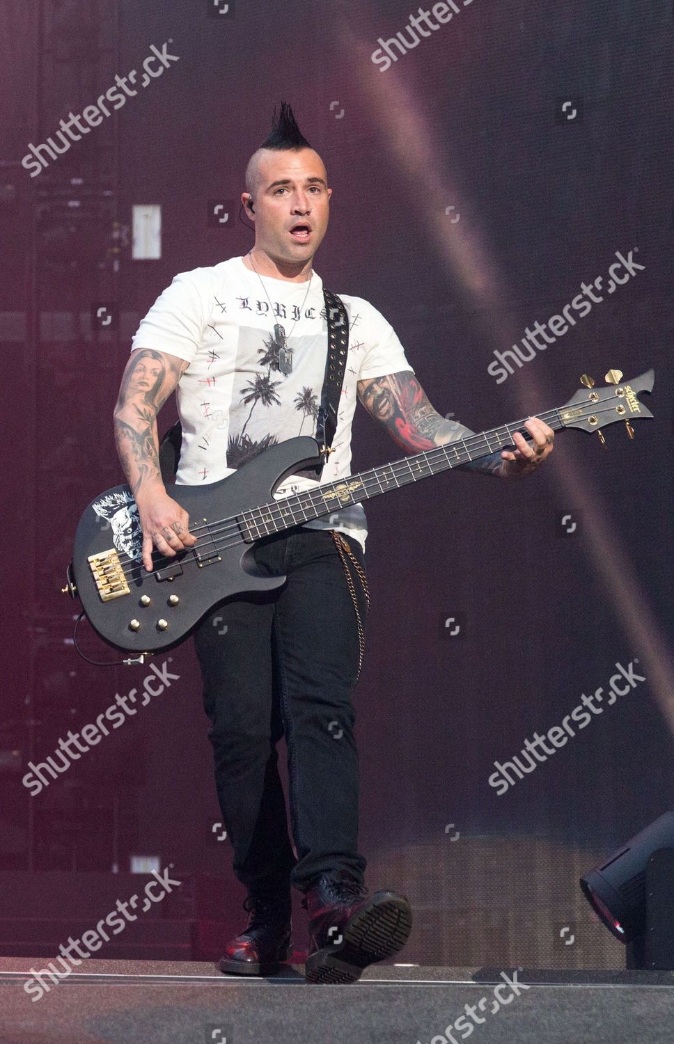 Avenged Sevenfold Johnny Christ Jonathan Seward Editorial Stock Photo 