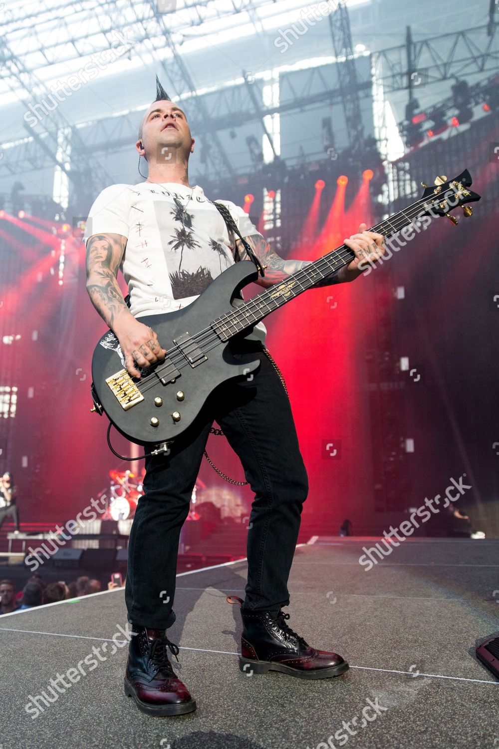 Avenged Sevenfold Johnny Christ Jonathan Seward Editorial Stock Photo ...