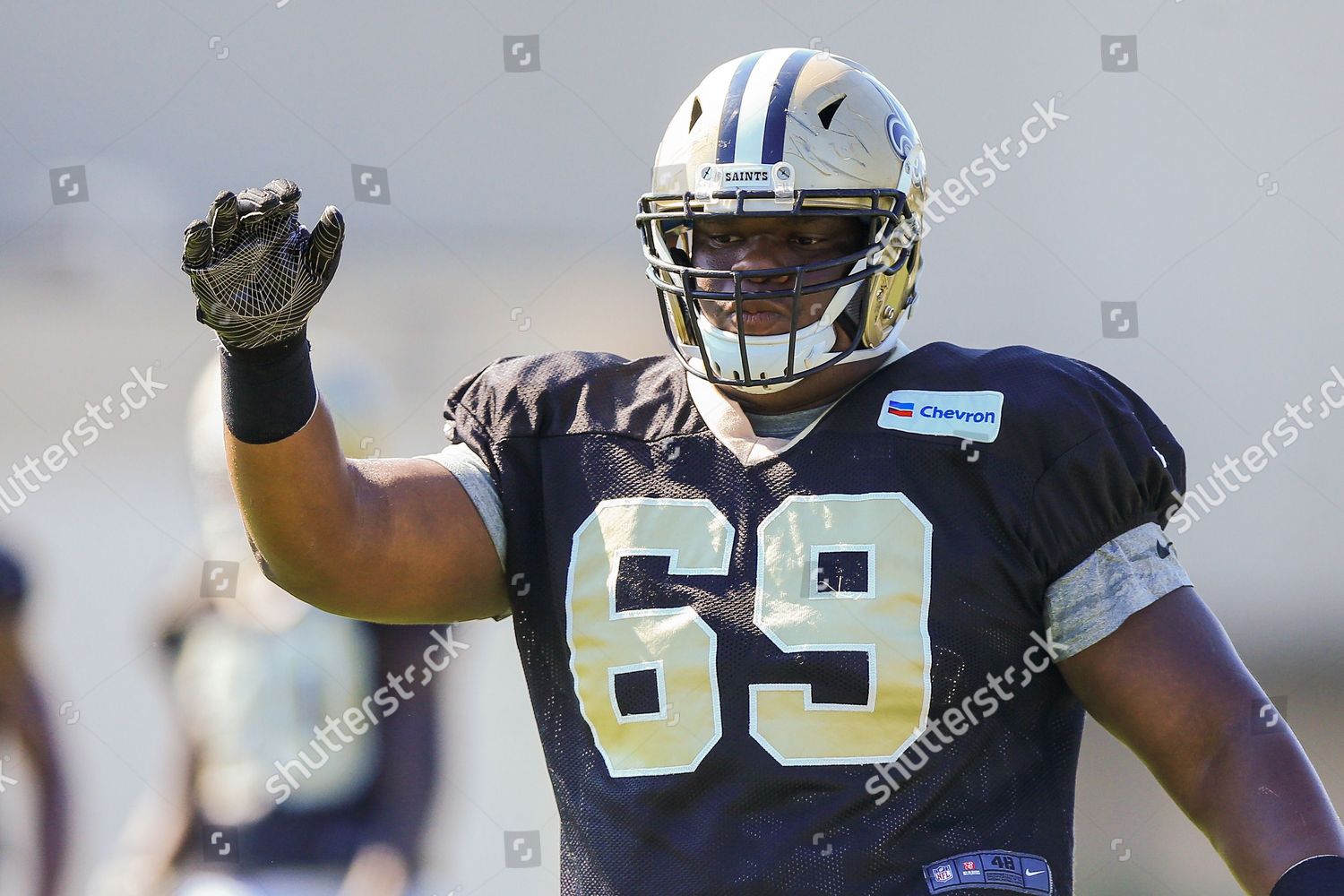 New Orleans Saints defensive end C J Foto editorial en ...