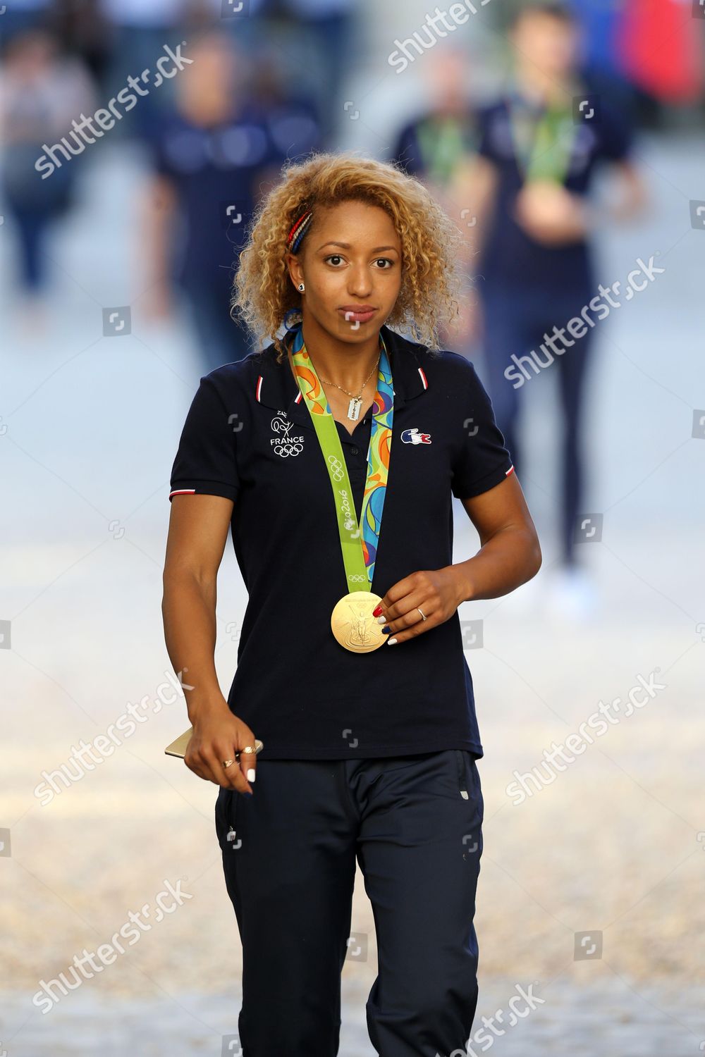 Estelle Mossely Olympic Gold Medal Lightweight Editorial Stock Photo