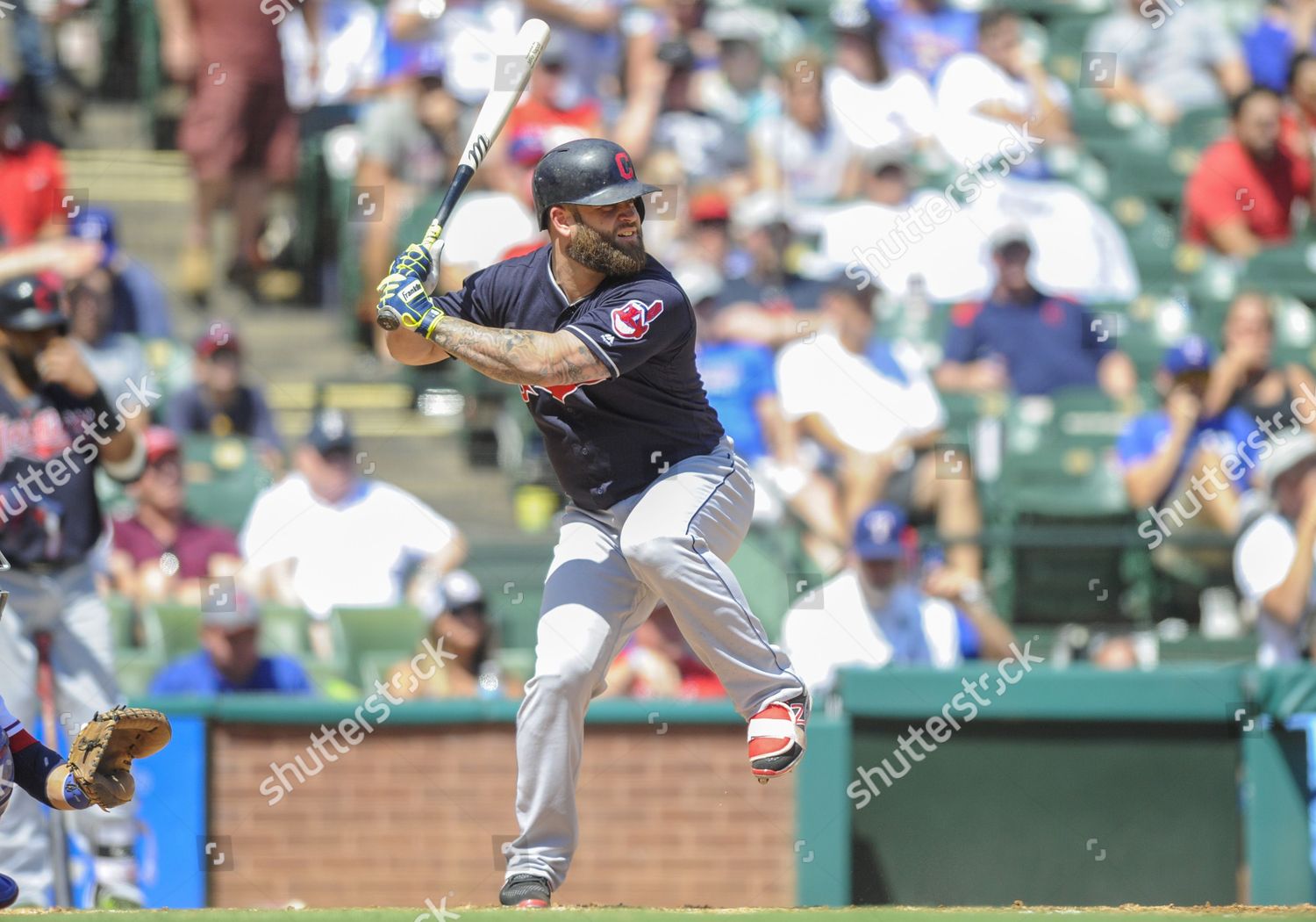 Cleveland Indians First Baseman Mike Napoli Editorial Stock Photo 