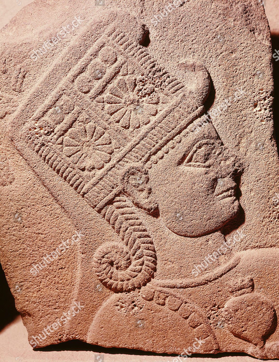 Head Goddess Kubaba Basalt Relief Karkamis Syria Editorial Stock Photo Stock Image Shutterstock