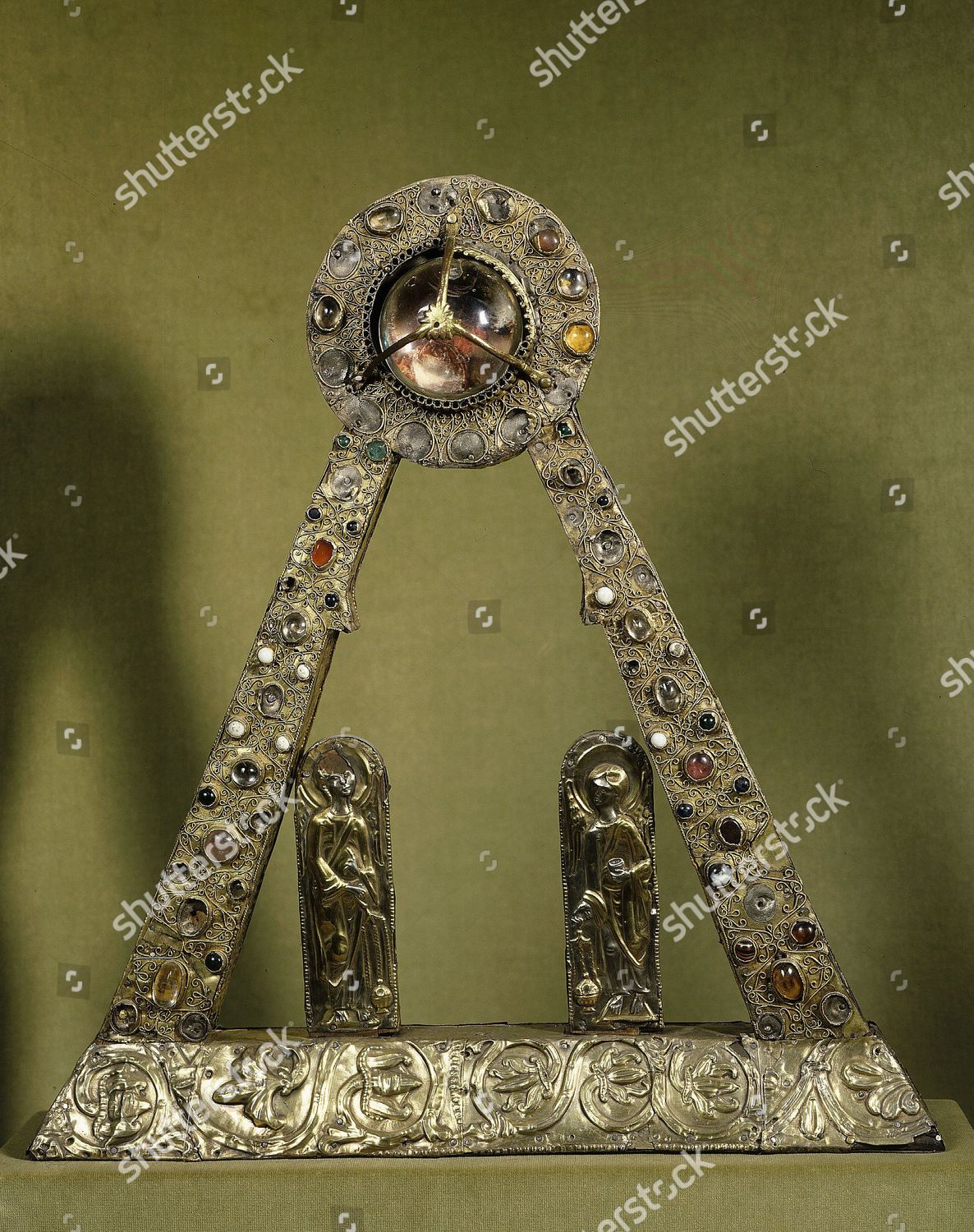 Charlemagne Reliquary Actually Made 12th Century Editorial Stock Photo ...