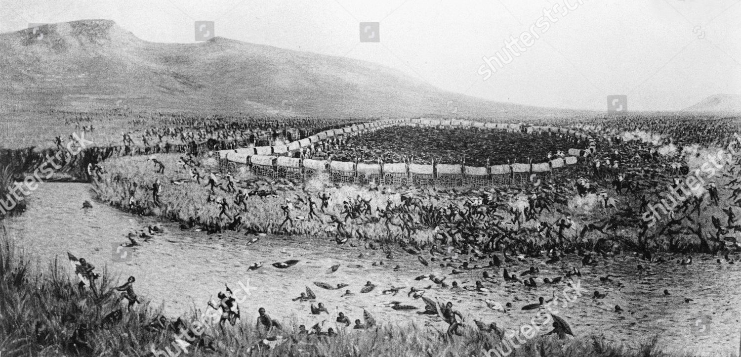 Battle Blood River South Africa 1838 Editorial Stock Photo Stock