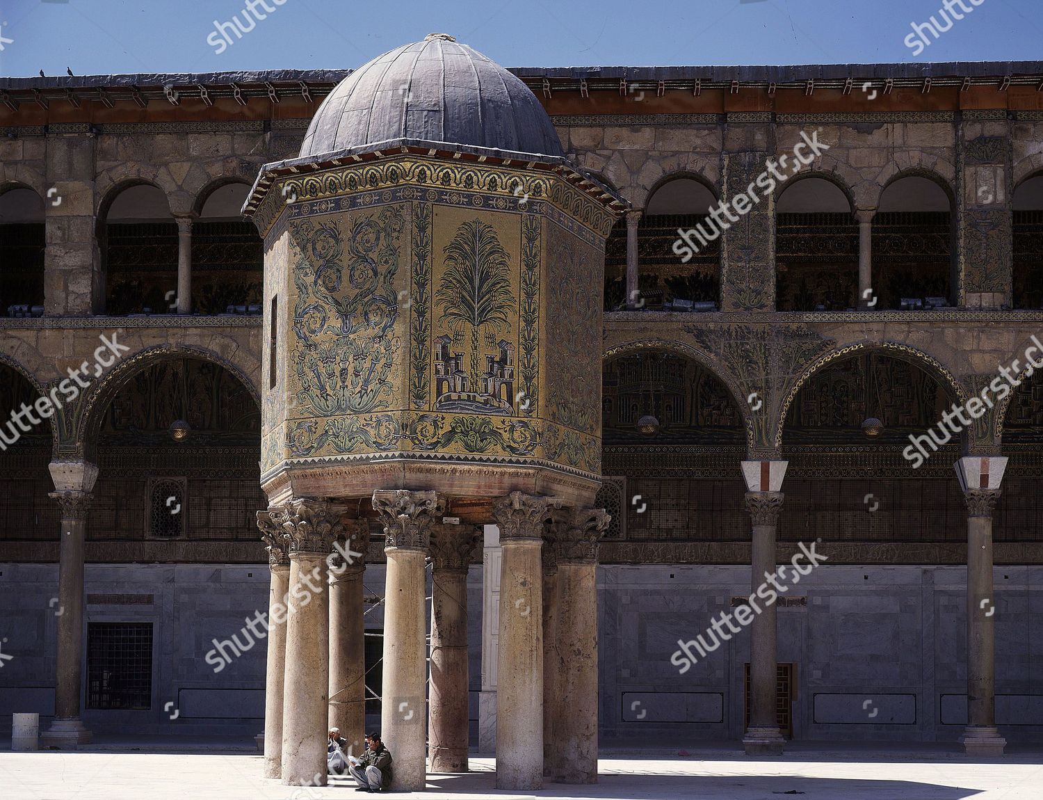 Treasury Portico 708 Ad Byzantine Umayyad Editorial Stock Photo - Stock 