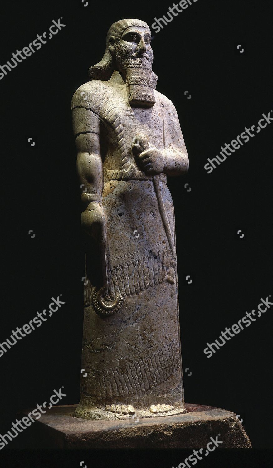 Ashurnasirpal Ii Assyrian King Reigned 883859bc Editorial Stock Photo ...