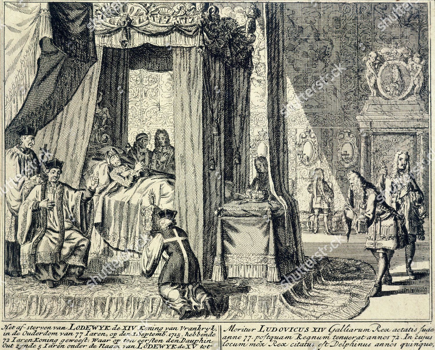 Death of Louis XIV