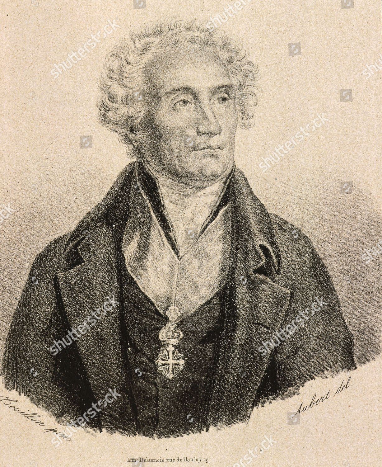 Joseph De Maistre 17531821 French Diplomat Editorial Stock Photo