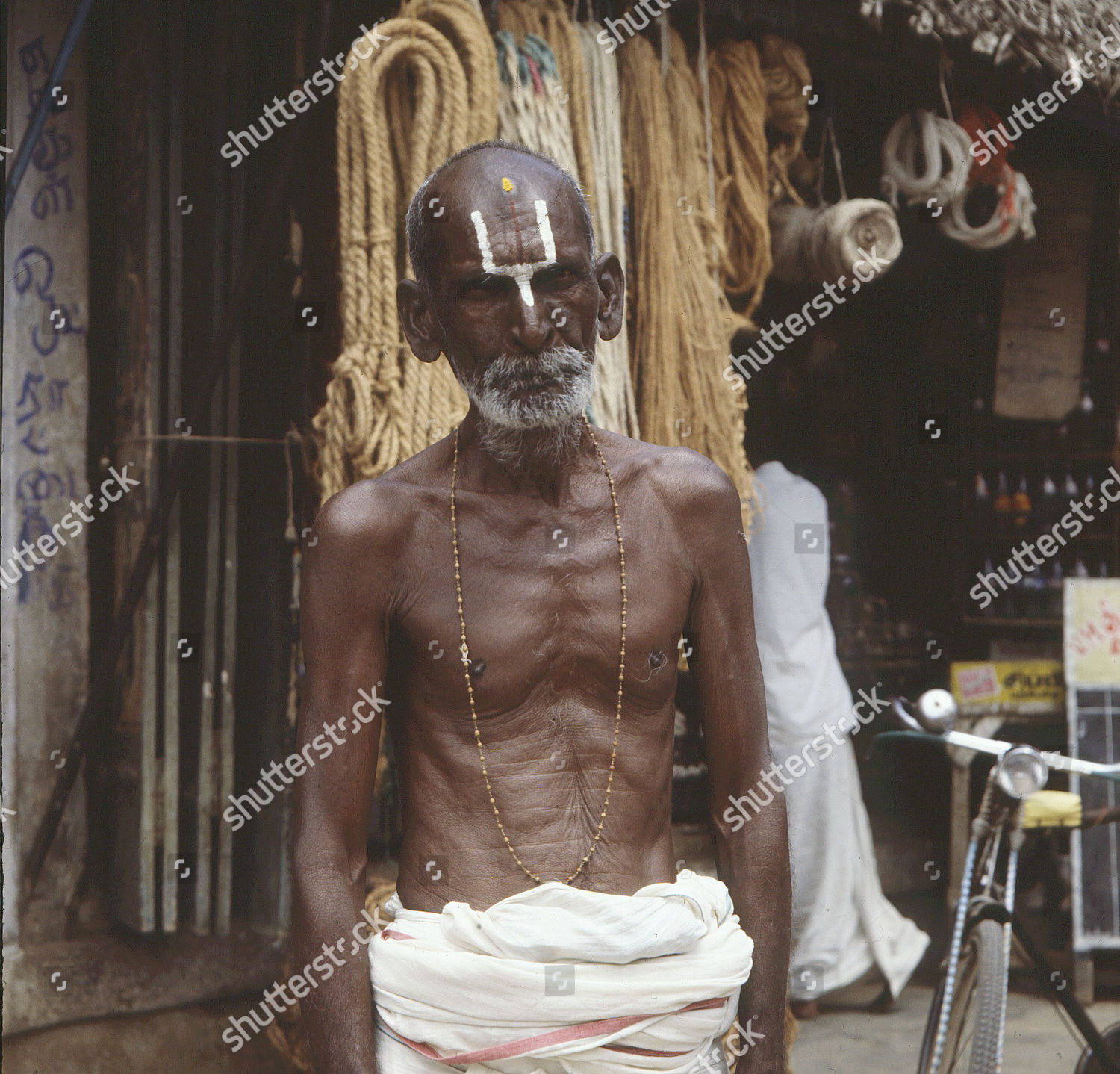 India Holy Man Street Madurai Editorial Stock Photo - Stock Image ...