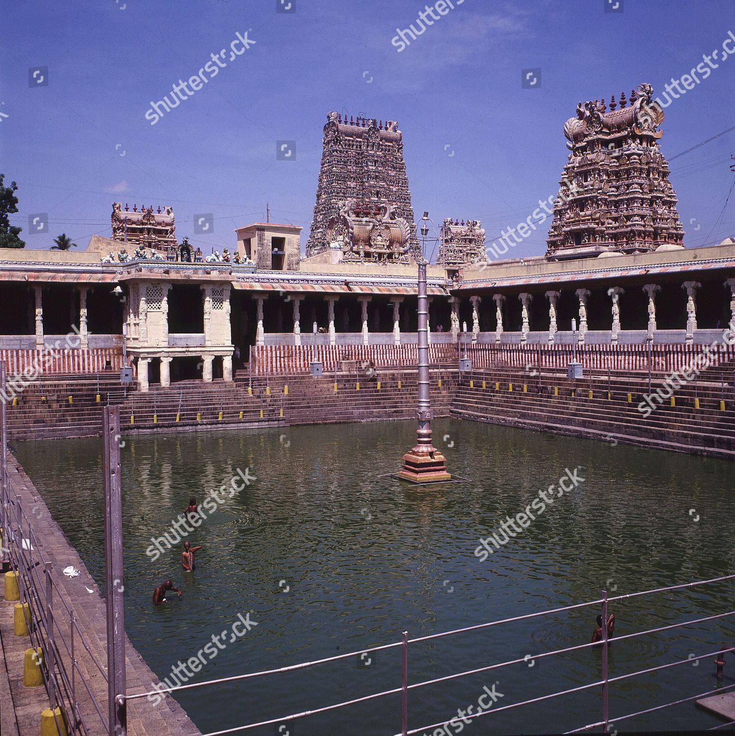 India Minakshi Sundareshvara Temple Showing Potramarai Editorial Stock ...