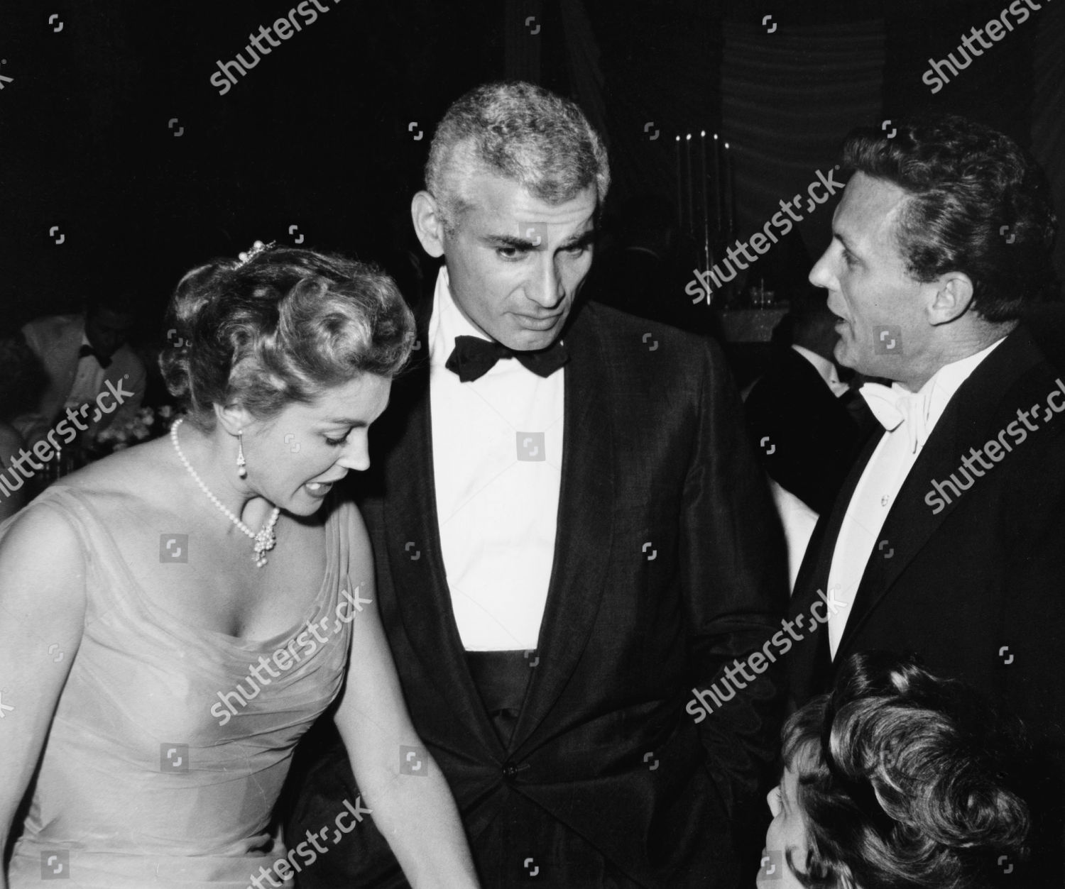 Esther Williams Jeff Chandler Robert Stack Editorial Stock Photo 