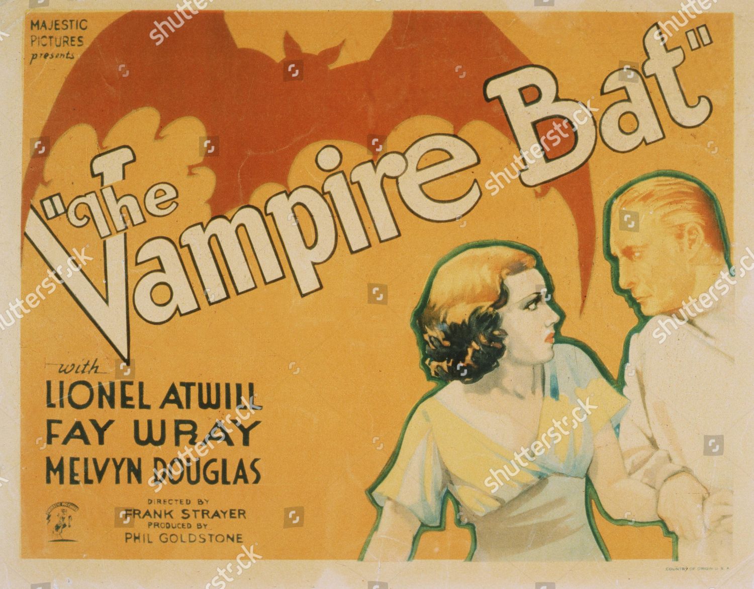 Vampire Bat 1933 Editorial Stock Photo - Stock Image | Shutterstock