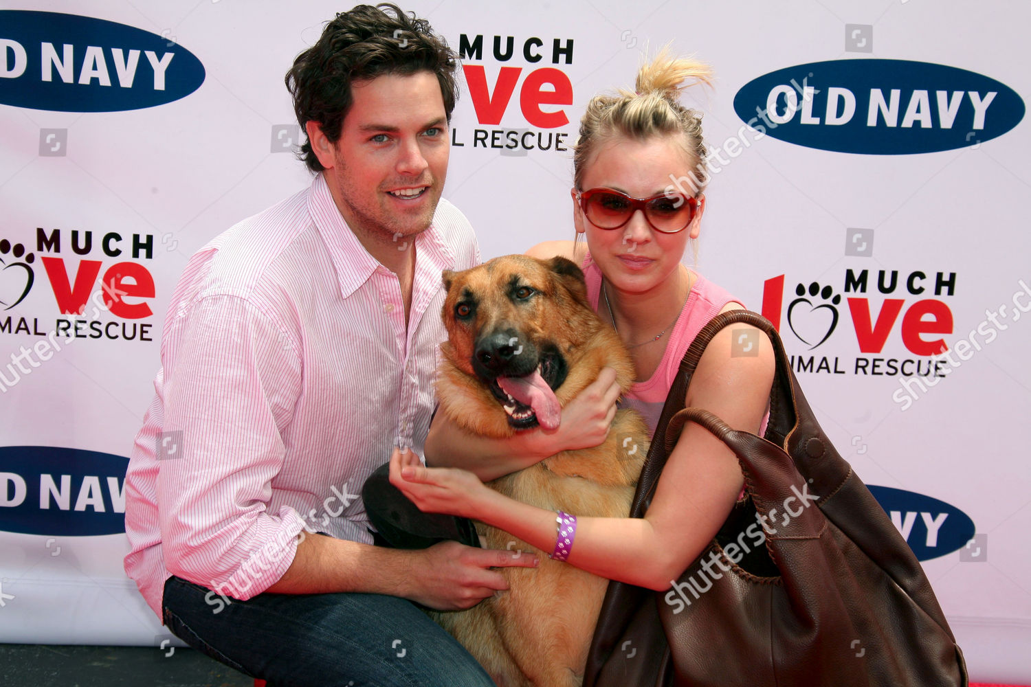Jaron Lowenstein Kaley Cuoco Editorial Stock Photo - Stock Image