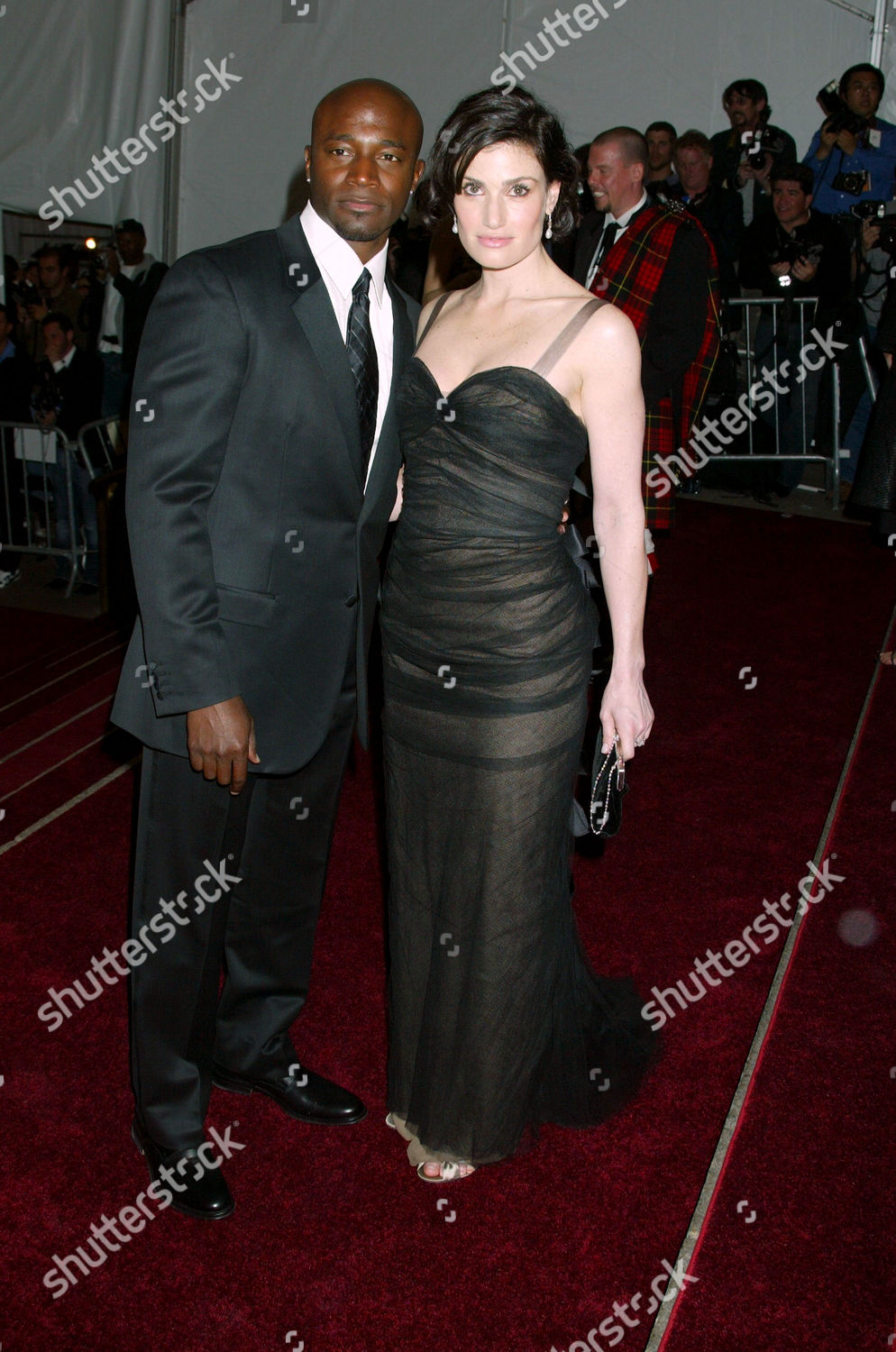 Taye Diggs Wife Idina Menzel Editorial Stock Photo Stock Image