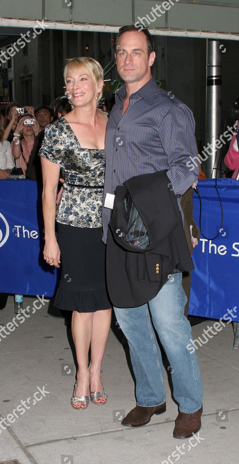 Christopher Meloni Wife Sherman Editorial Stock Photo - Stock Image ...