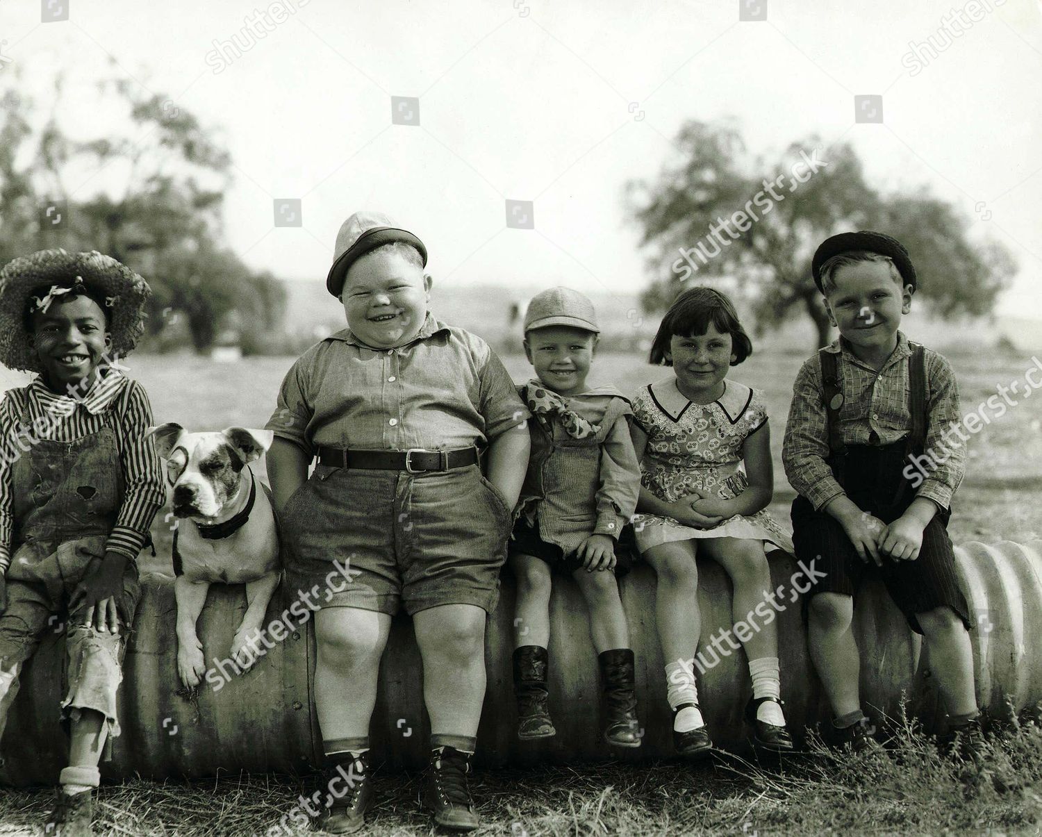 Our Gang Little Rascals 1935 Editorial Stock Photo Stock Image Shutterstock