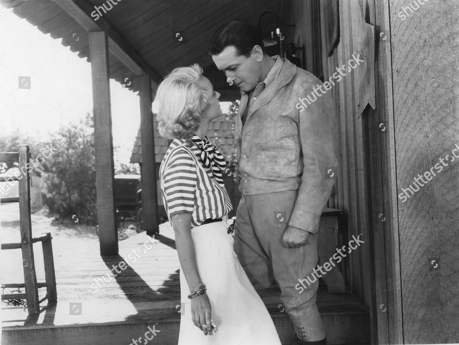 Bette Davis Richard Barthelmess Editorial Stock Photo Stock