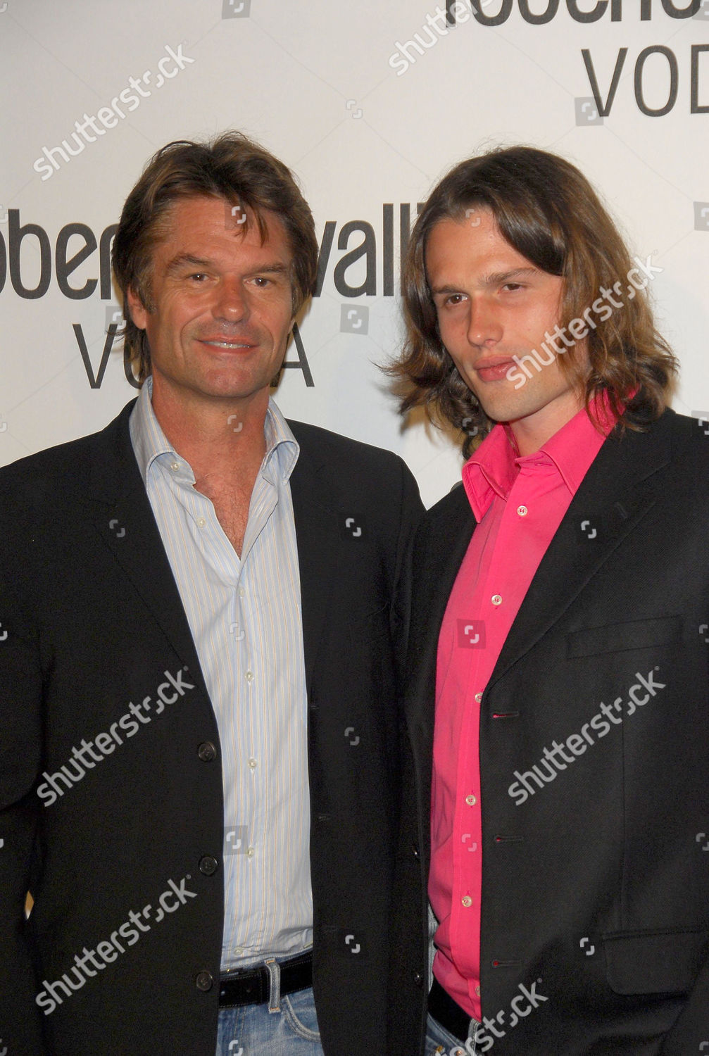 Harry Hamlin Son Dimitri Alexandre Hamlin Editorial Stock Photo Stock