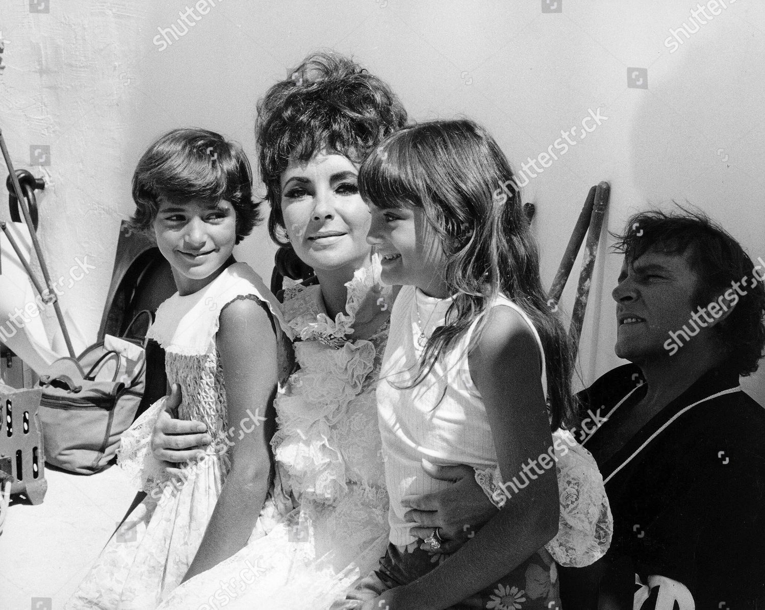 Elizabeth Taylor Liza Todd Maria Burton Editorial Stock Photo - Stock ...