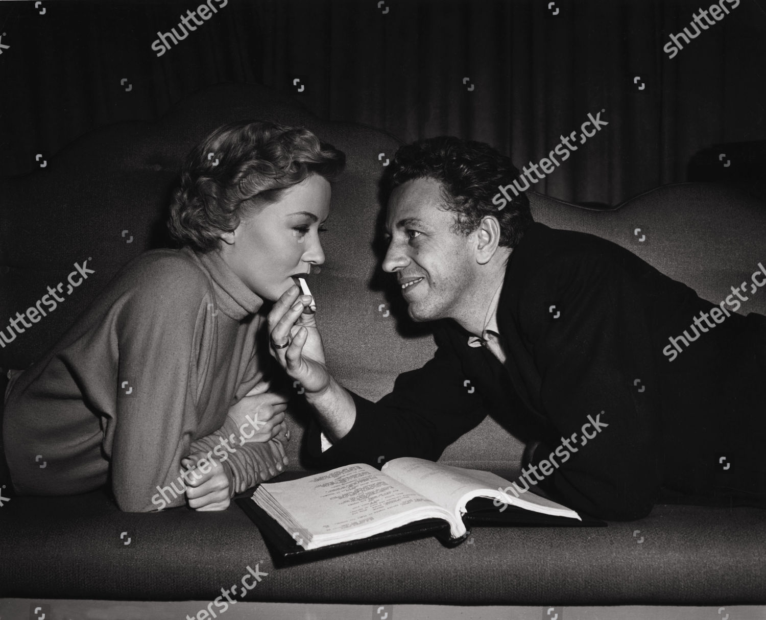 Gloria Grahame Nicholas Ray Editorial Stock Photo - Stock Image