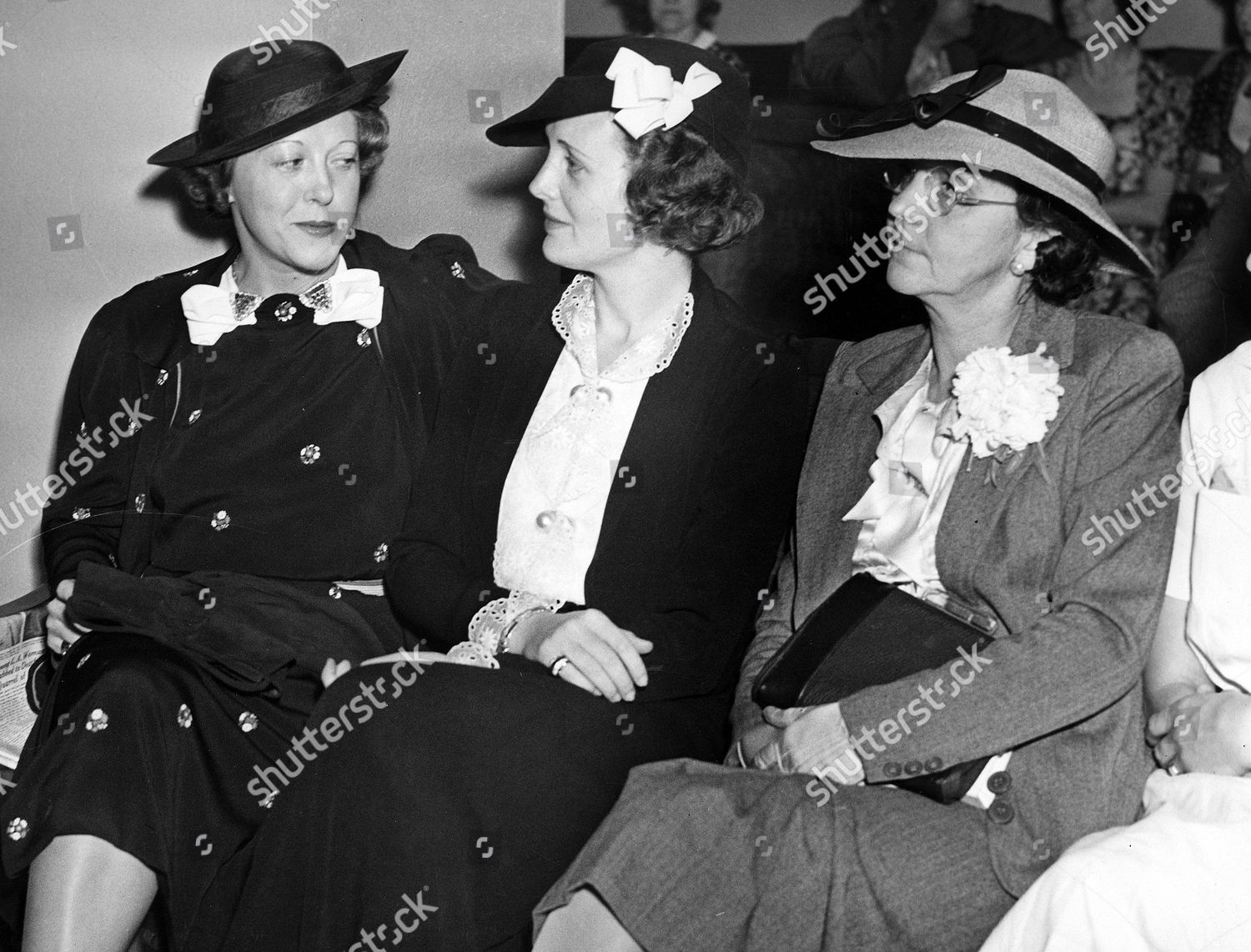 Ruth Chatterton Mary Astor Helen Langhanke Editorial Stock Photo ...