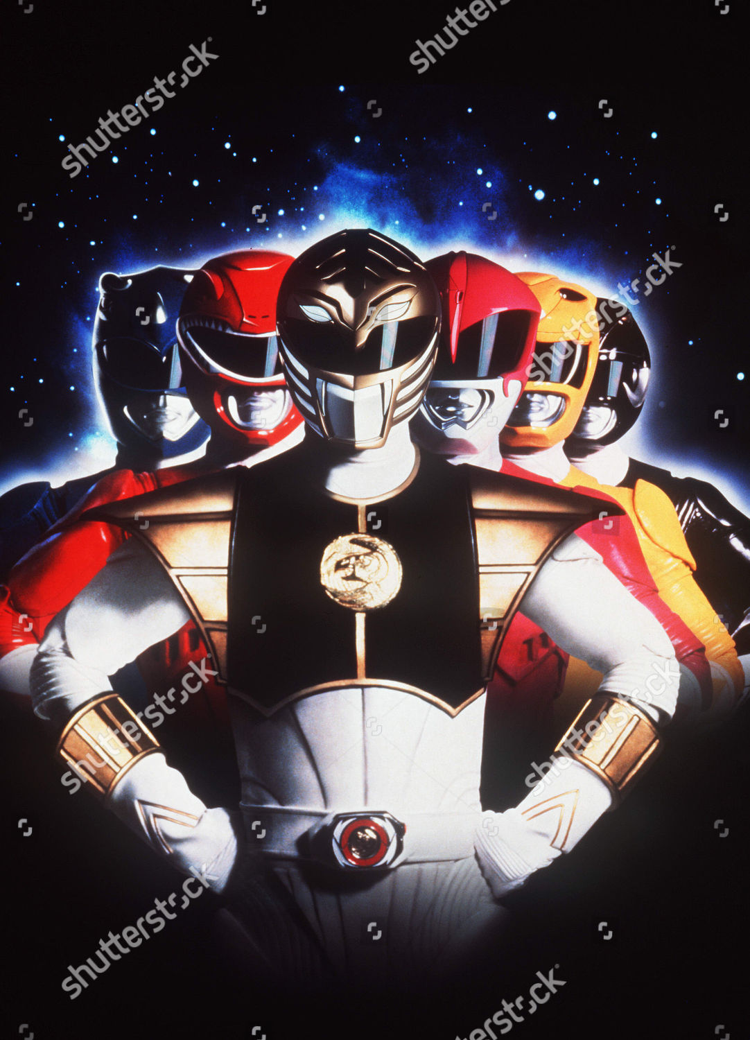 Mighty Morphin Power Rangers Movie 1995 Editorial Stock Photo Stock