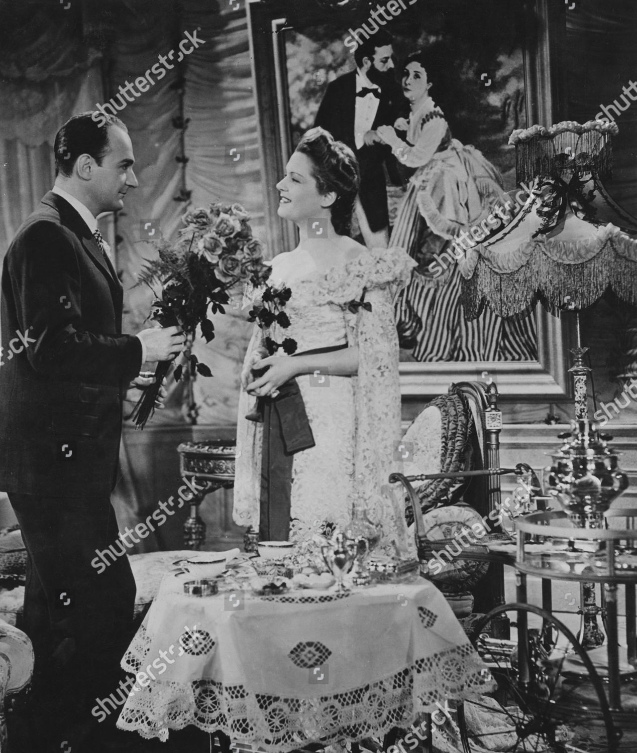 Willi Forst Olga Tschechowa Editorial Stock