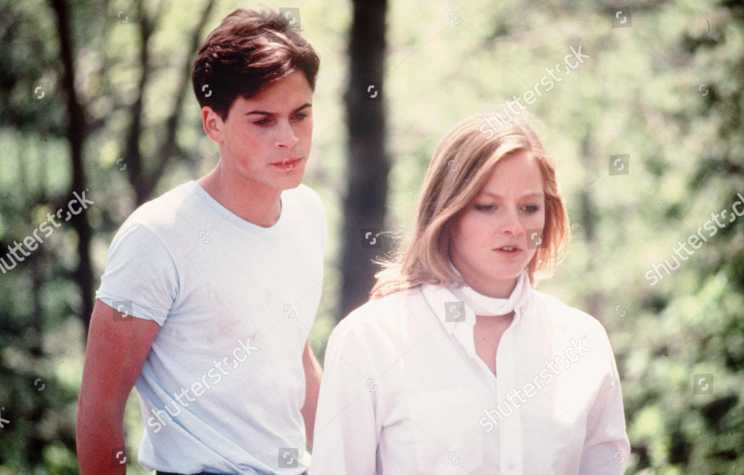 Rob Lowe Jodie Foster Editorial Stock Photo Stock Image Shutterstock