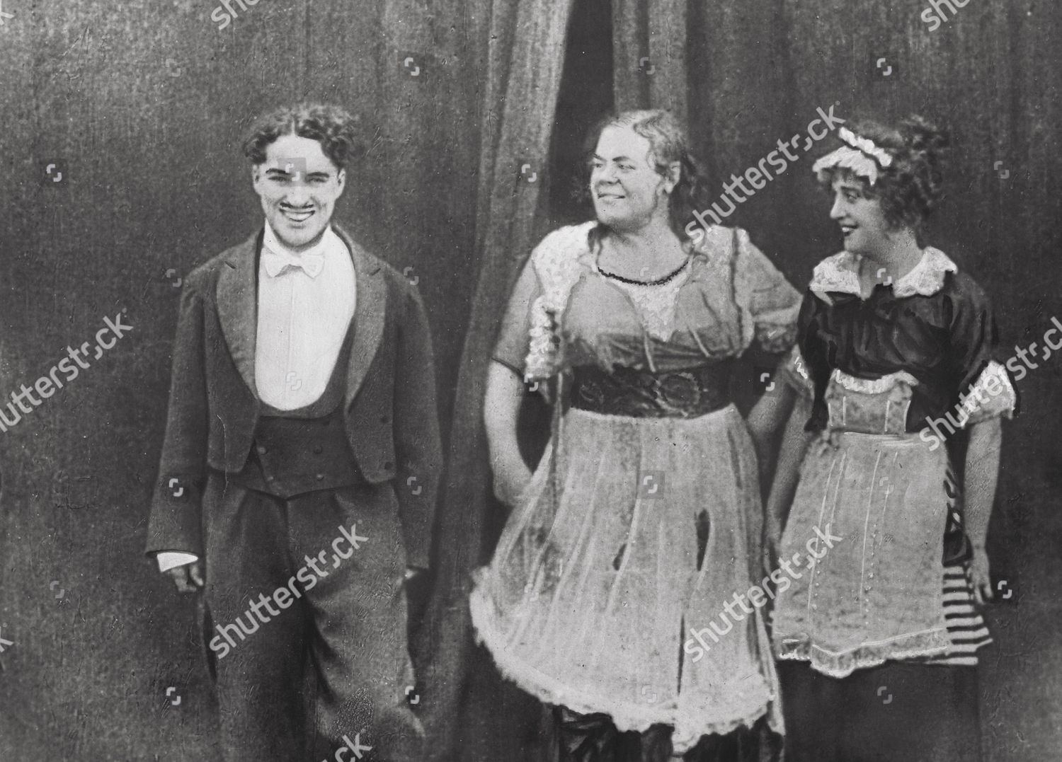 Charlie Chaplin Marie Dressler Mabel Normand Editorial Stock Photo Stock Image Shutterstock