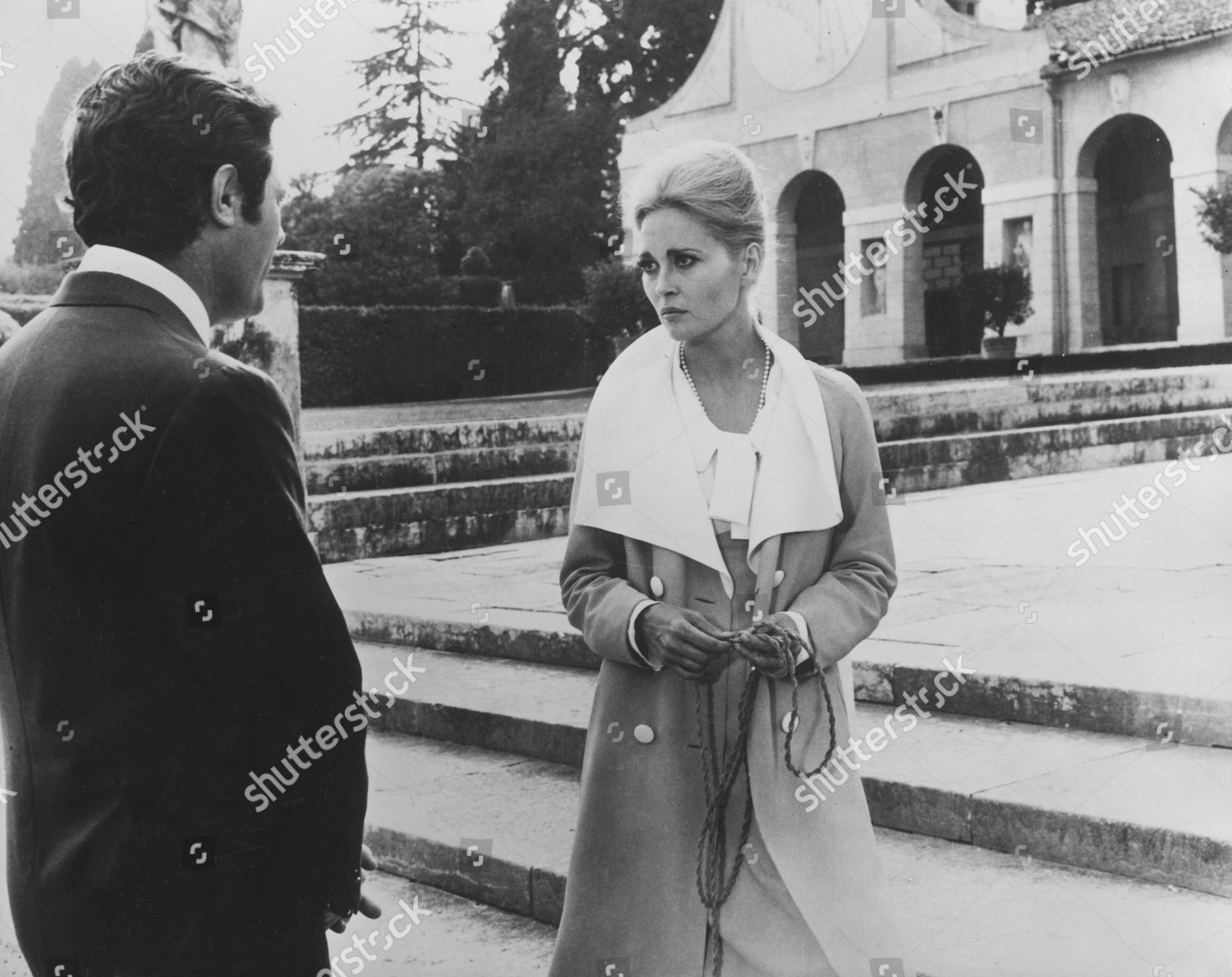 Marcello Mastroianni Faye Dunaway Editorial Stock Photo - Stock Image