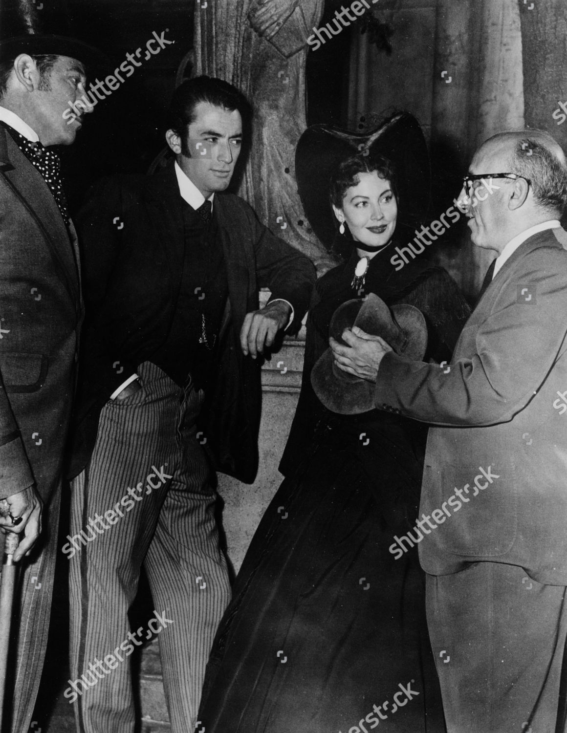 Melvyn Douglas Gregory Peck Ava Gardner Editorial Stock Photo - Stock ...