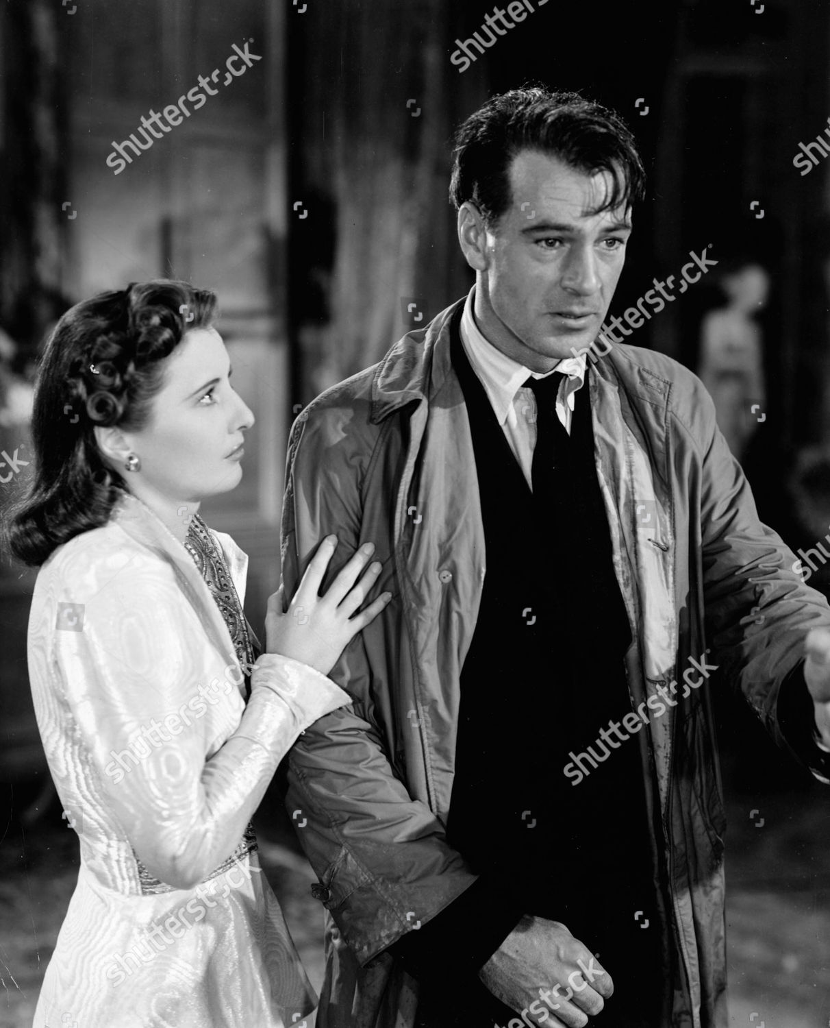 Barbara Stanwyck Gary Cooper Editorial Stock Photo - Stock Image