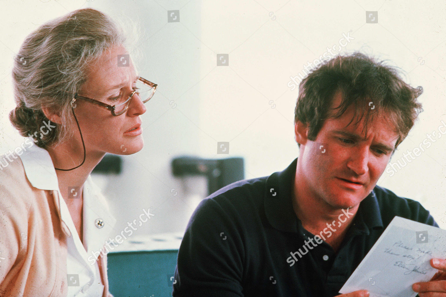 Glenn Close Robin Williams Editorial Stock Photo - Stock Image