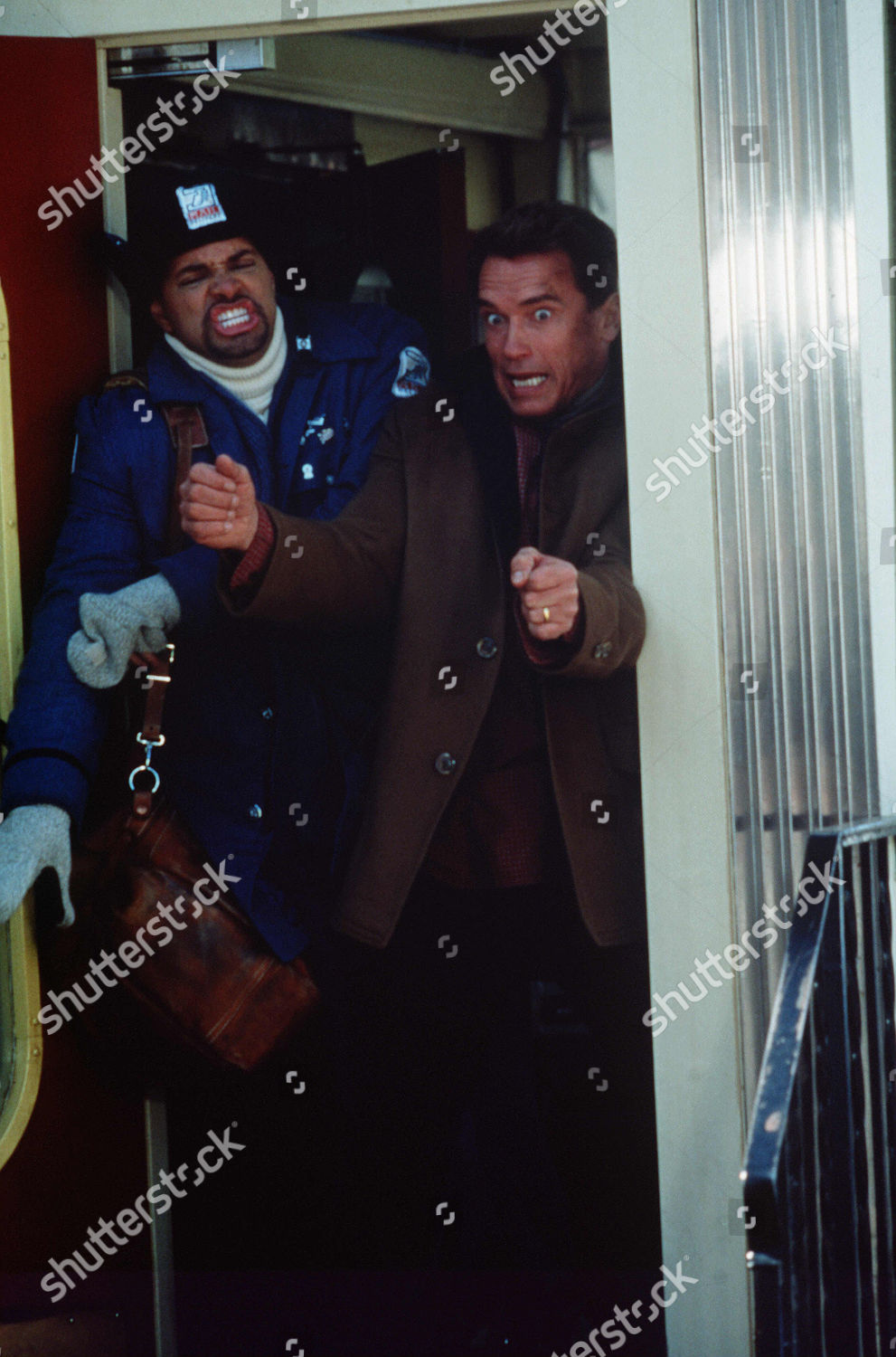 Sinbad Arnold Schwarzenegger Editorial Stock Photo - Stock Image