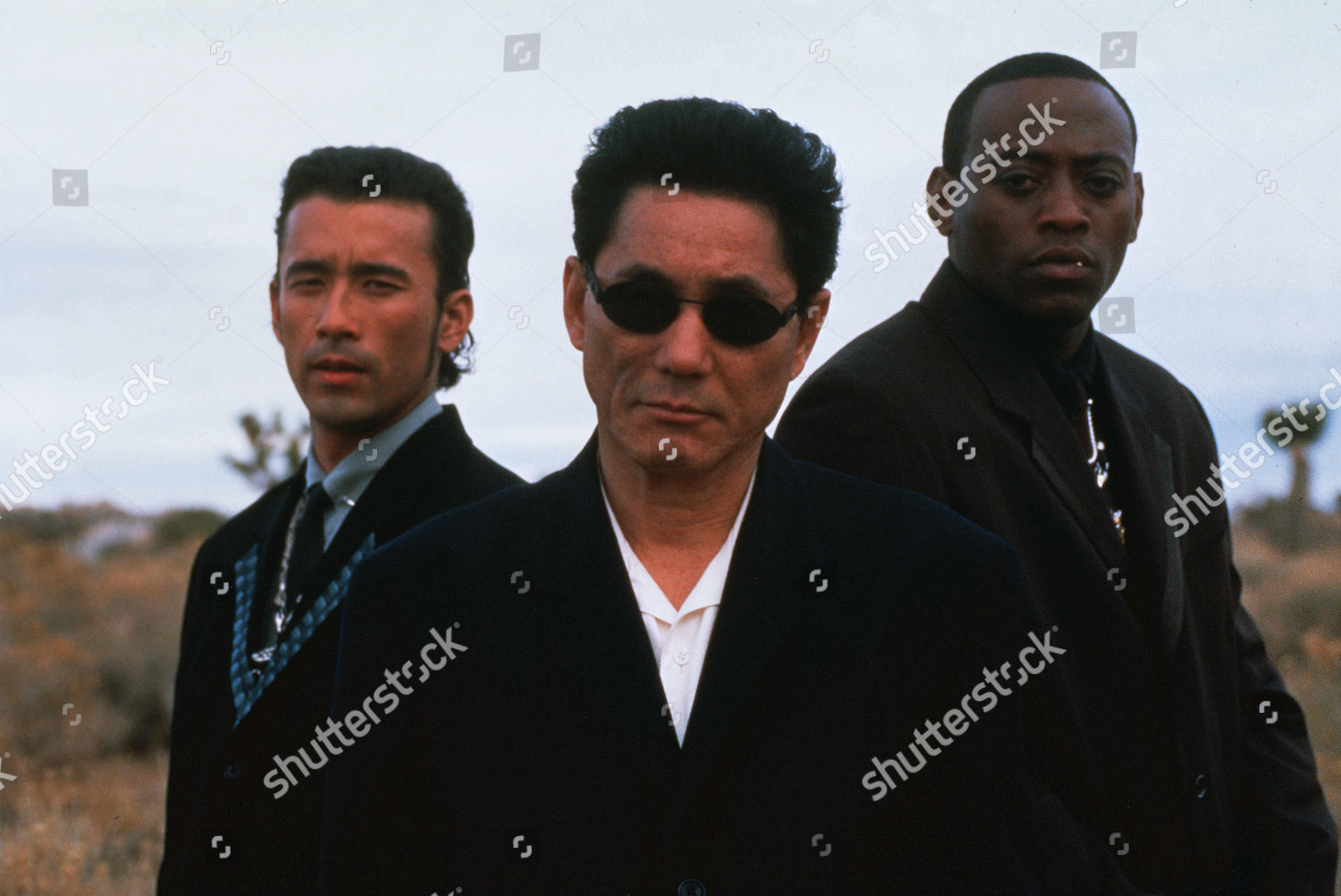 Takeshi Kitano Claude Maki Omar Epps Foto Editorial En Stock