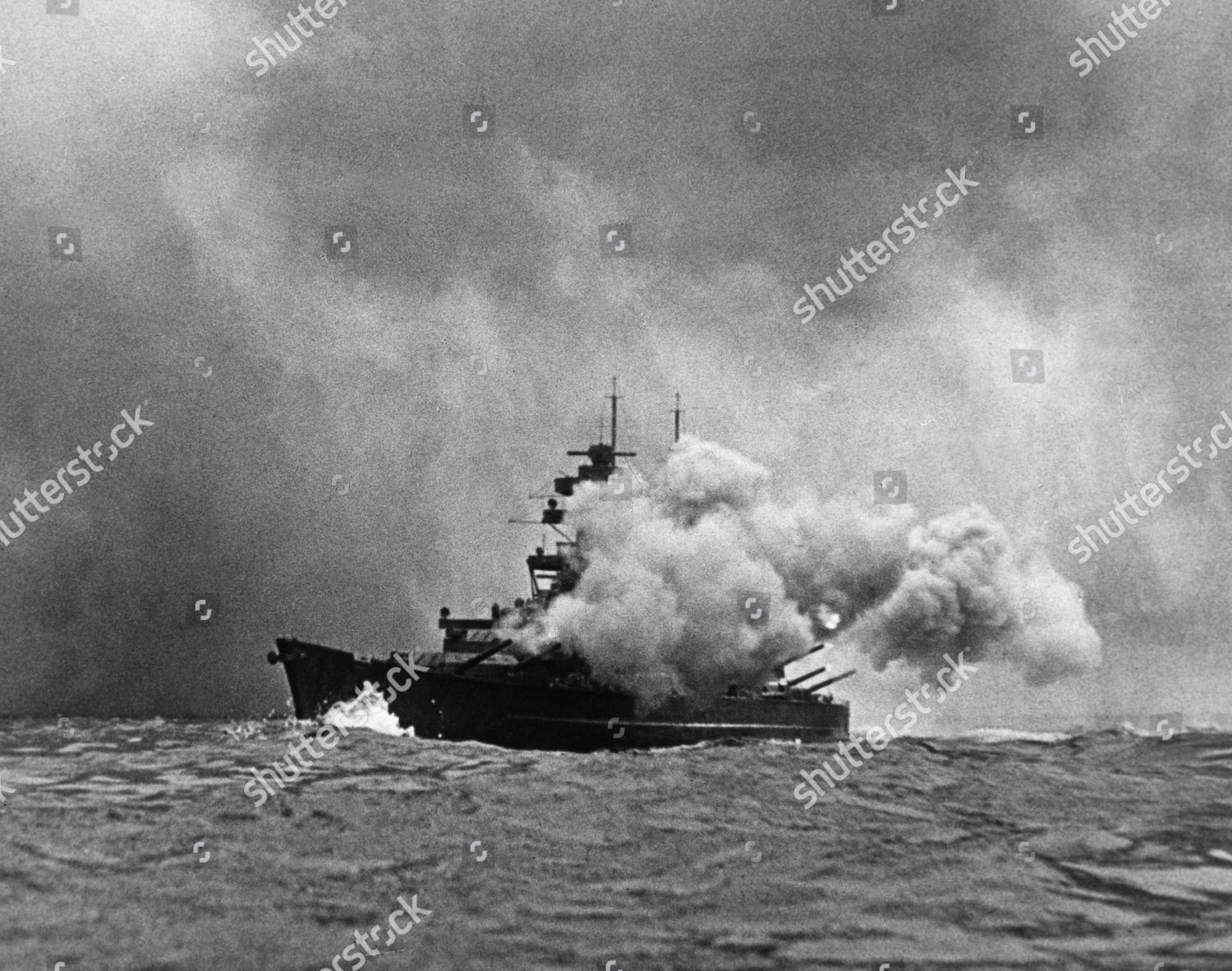 Sink Bismarck 1960 Editorial Stock Photo Stock Image