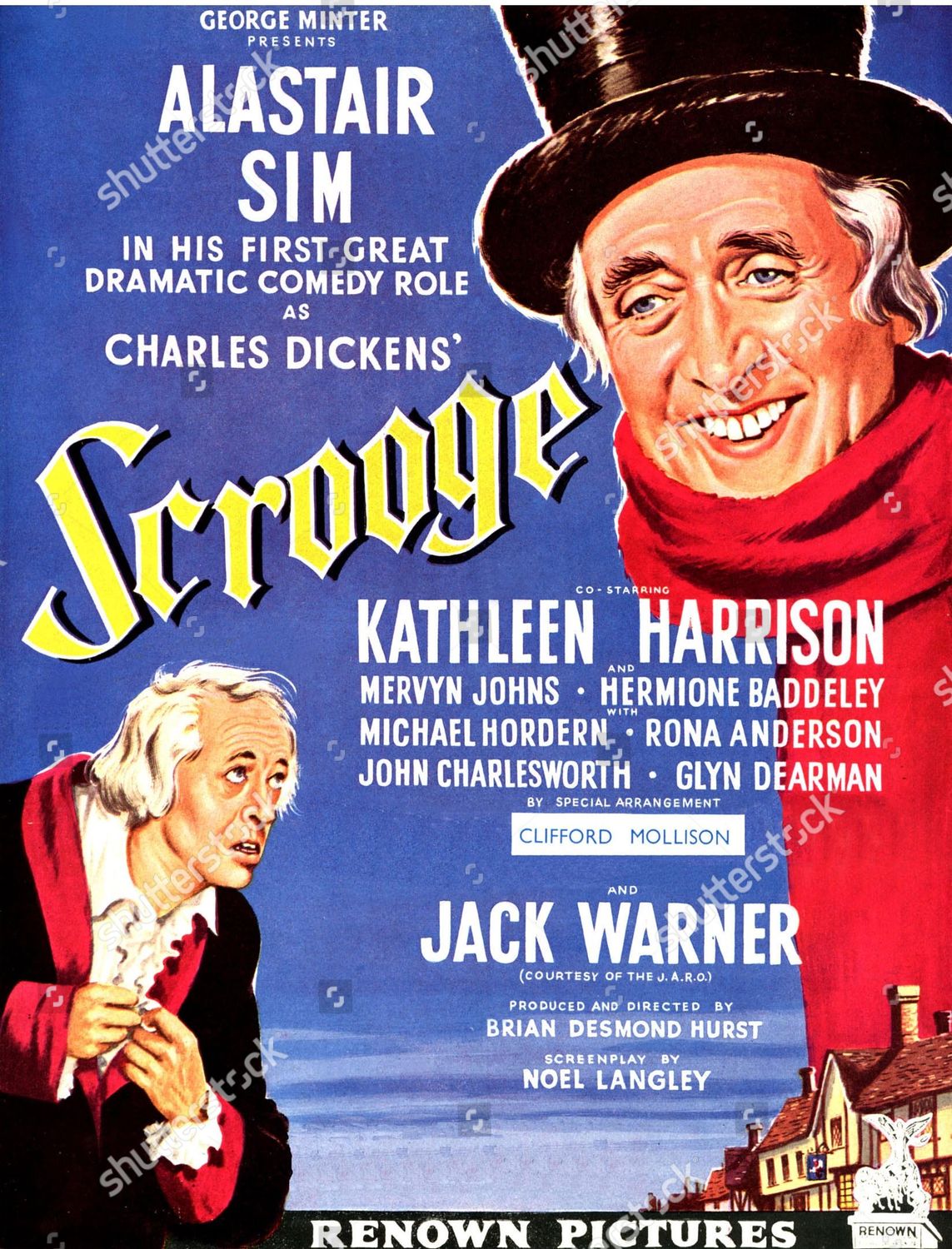 Cover Art for Scrooge