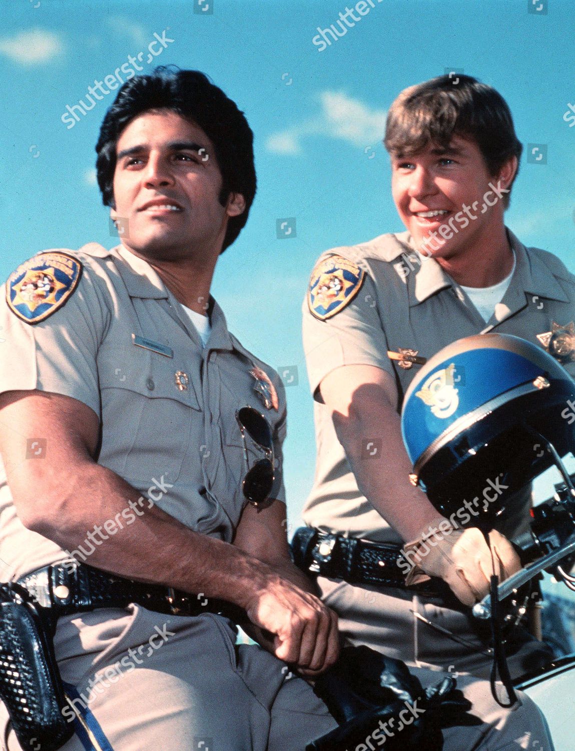 Erik Estrada Larry Wilcox Editorial Stock Photo - Stock Image