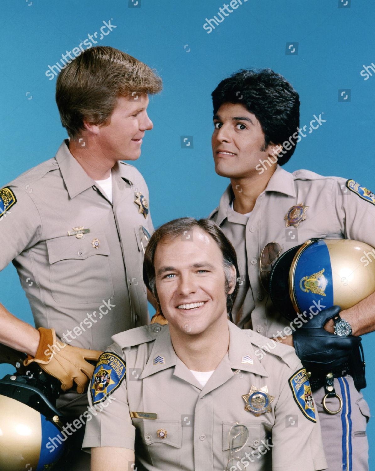 Larry Wilcox Robert Pine Erik Estrada Editorial Stock Photo - Stock