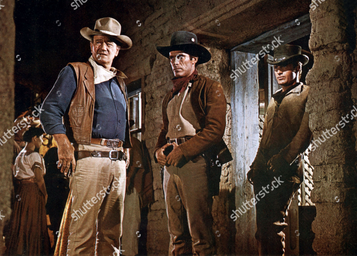 John Wayne Christopher George James Caan Editorial Stock Photo - Stock ...