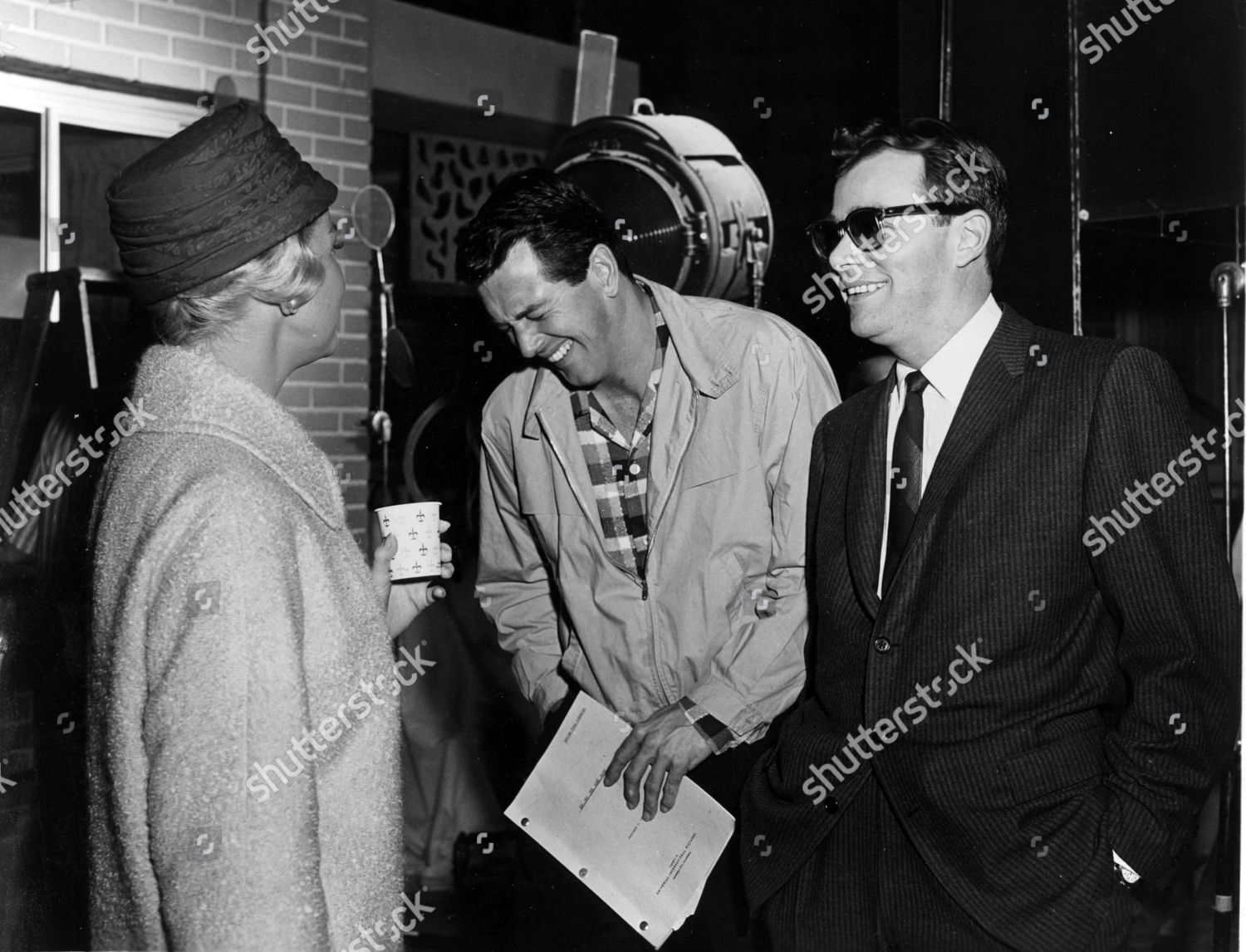 Doris Day Rock Hudson Ross Hunter Editorial Stock Photo Stock