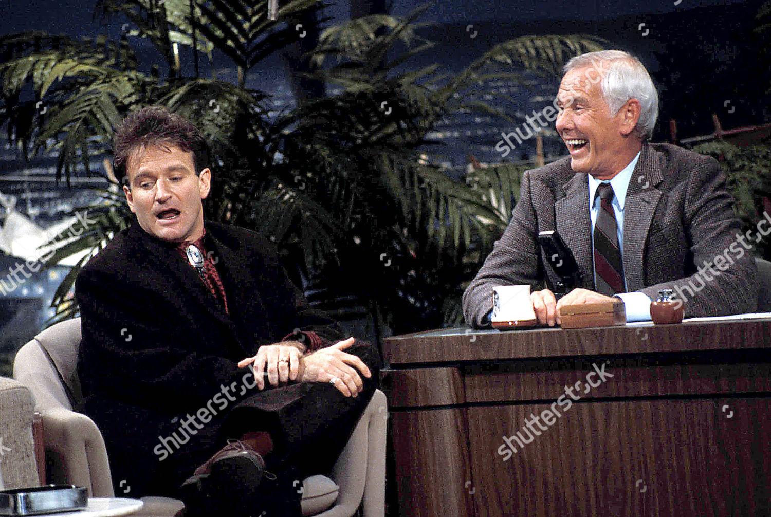 Robin Williams Johnny Carson Editorial Stock Photo - Stock Image ...