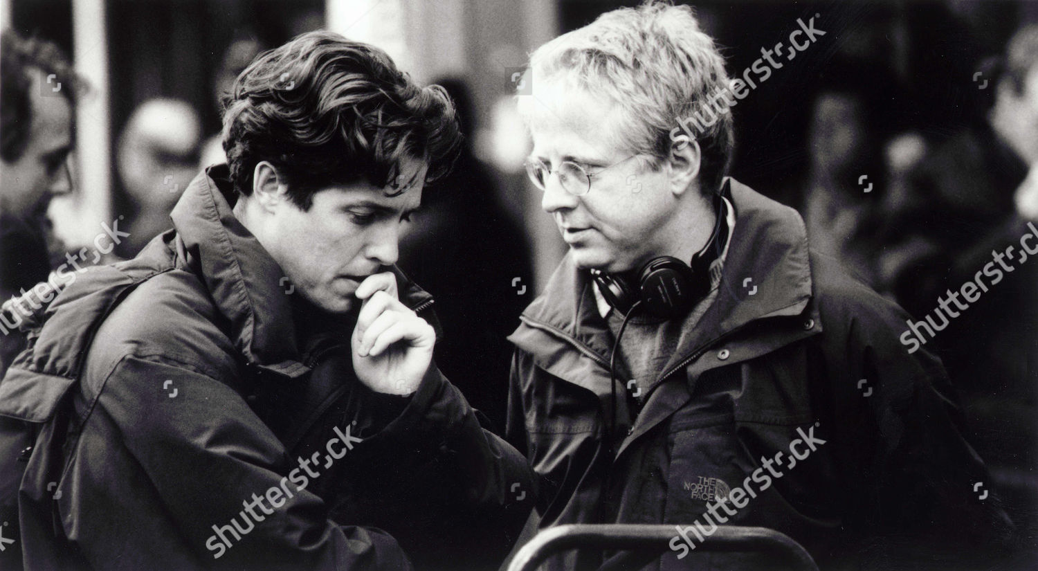 Hugh Grant Richard Curtis Editorial Stock Photo - Stock Image