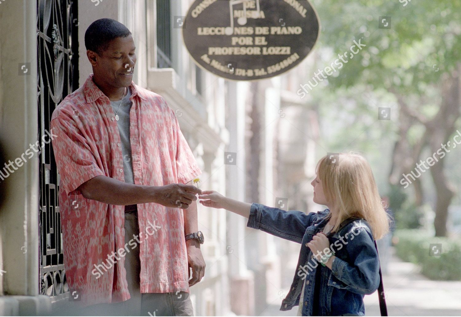 Denzel Washington Dakota Fanning Editorial Stock Photo - Stock Image