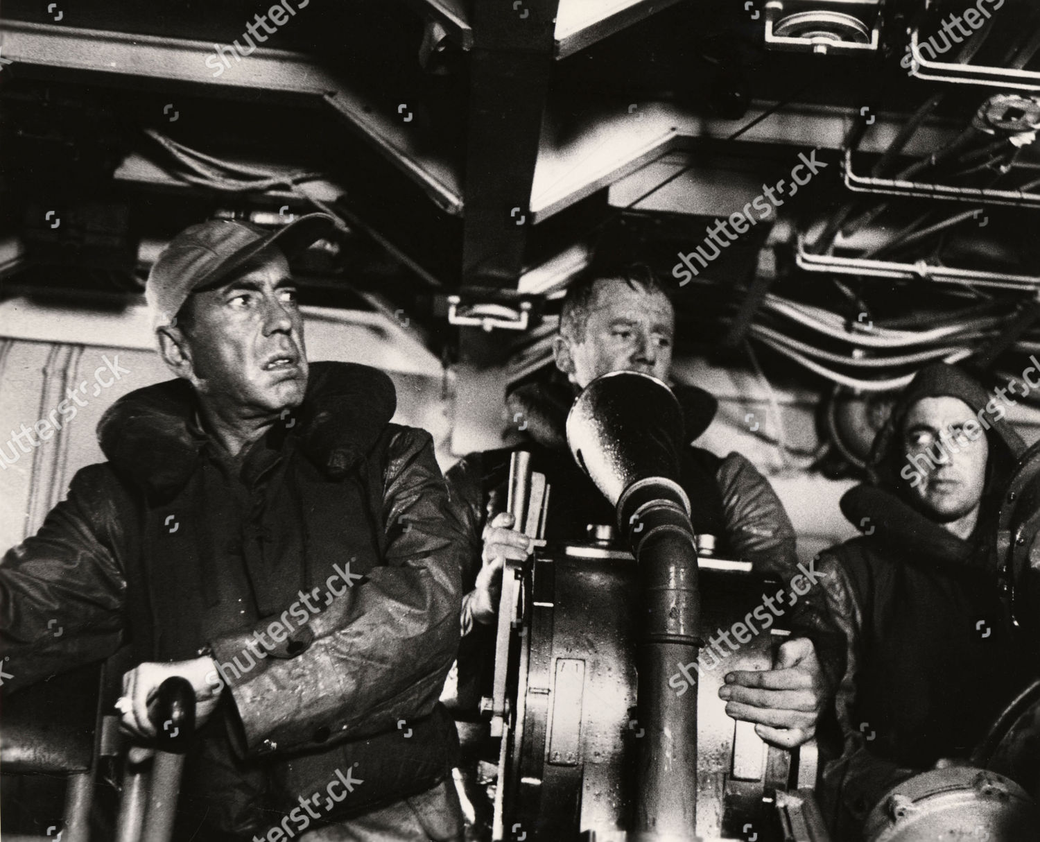 Humphrey Bogart Van Johnson Todd Karns Editorial Stock Photo Stock